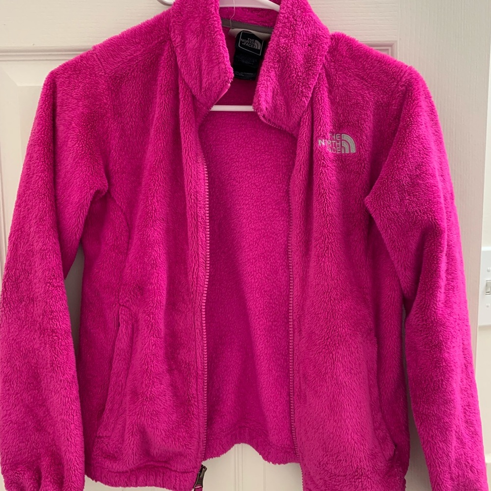 North face zip up fleece